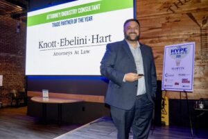 George Gift at the Lee Building Industry Association’s Hype Awards